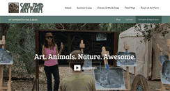 Desktop Screenshot of carlsbadartfarm.com